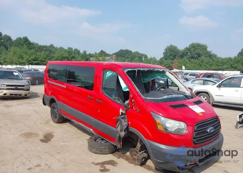 2015 Ford Transit-350 Xl z USA, uszkodzony, nr VIN 1FBZX2YMXFKB18984